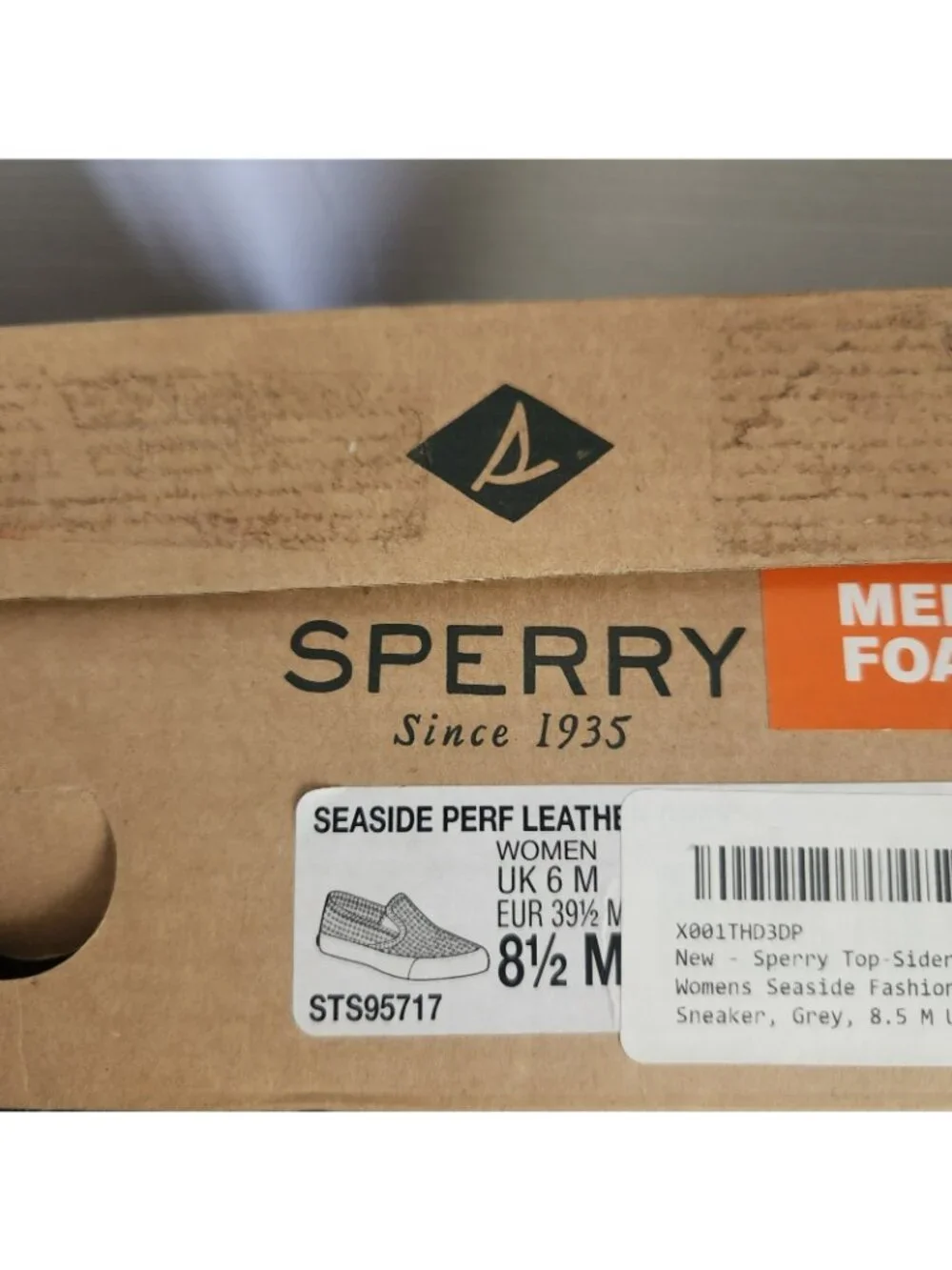 Sperry seaside perforated